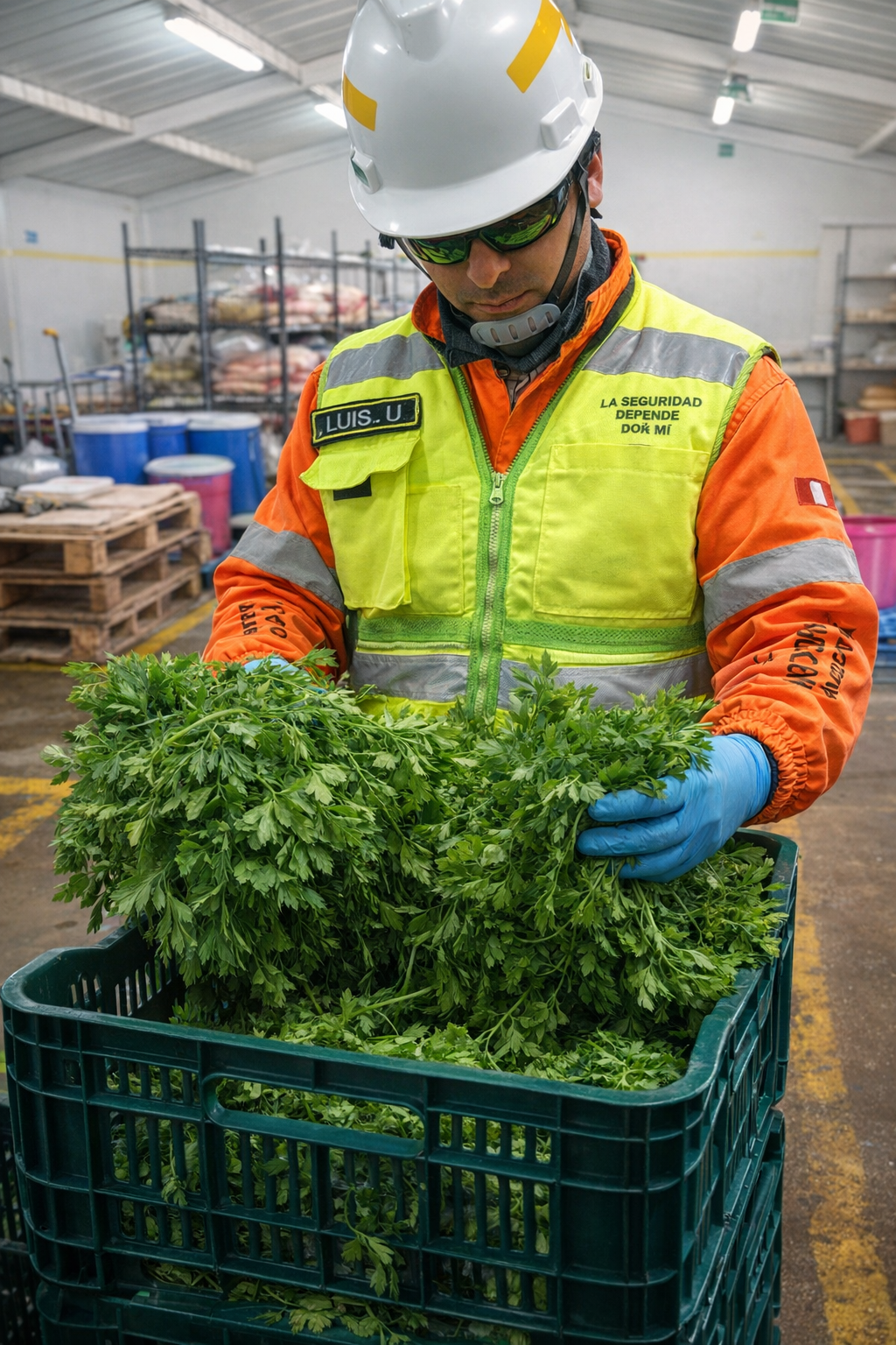 insperccion verduras